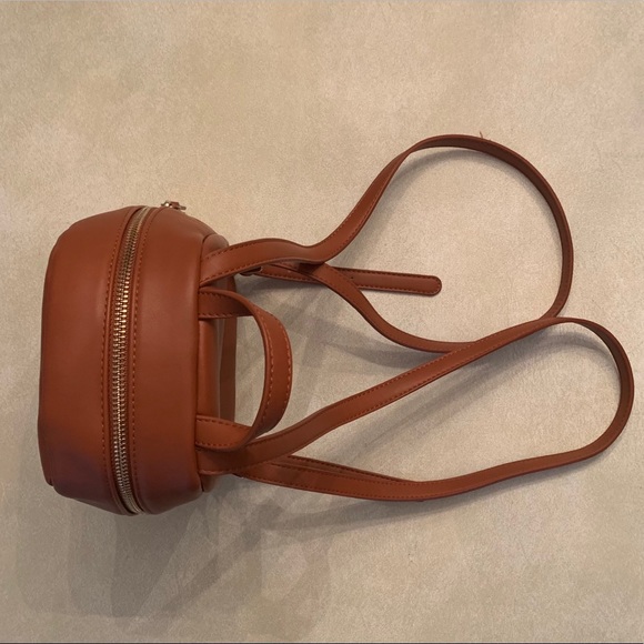 forever 21 // golden brown // mini backpack - Picture 1 of 5